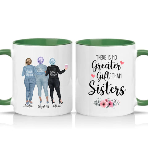 Three Sisters Gift Mug – Customisable Ceramic Mug