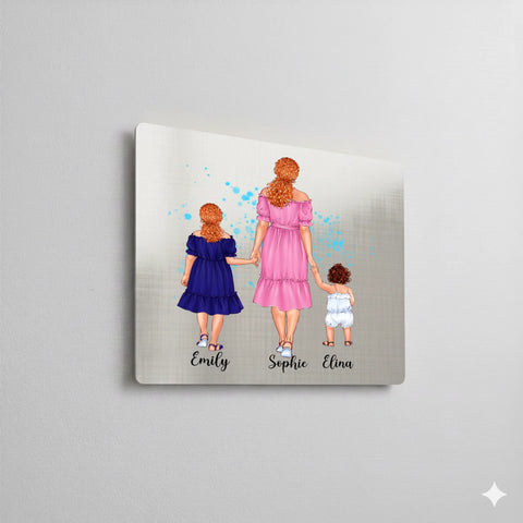 Brushed silver aluminium dye sublimation panel with satin metallic finish Brushed Silver