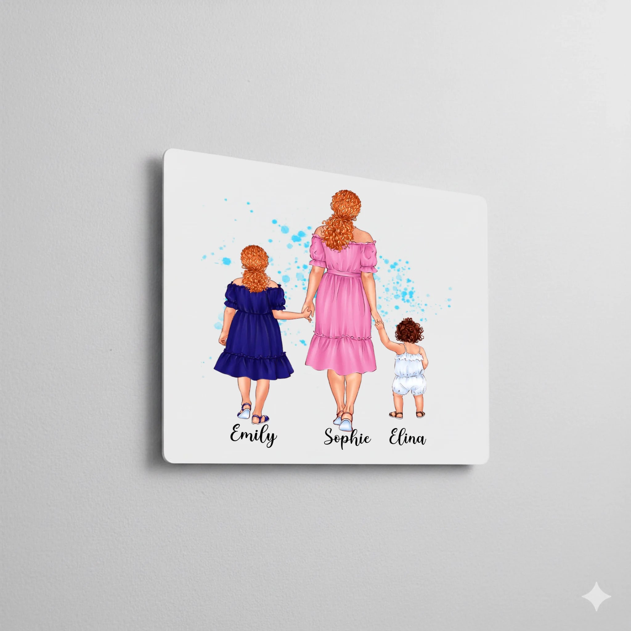 Dye sublimation aluminium panel with white coating finish