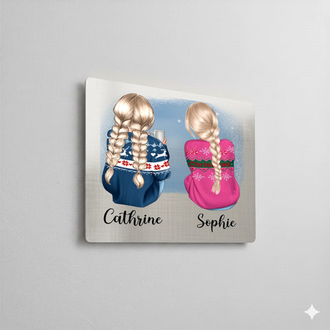 Brushed silver aluminium dye sublimation panel with satin metallic finish Brushed Silver