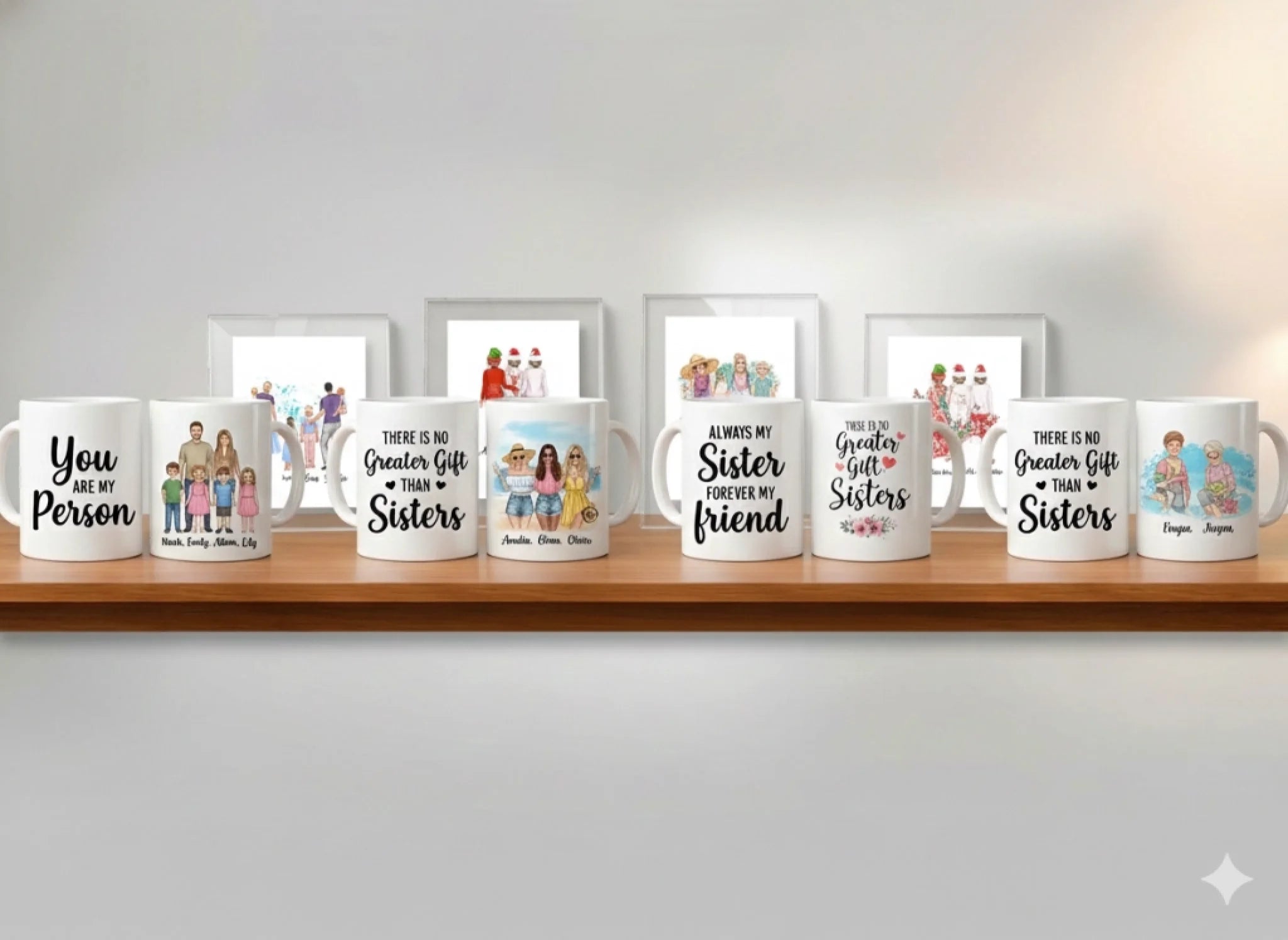 Custom family gifts collection