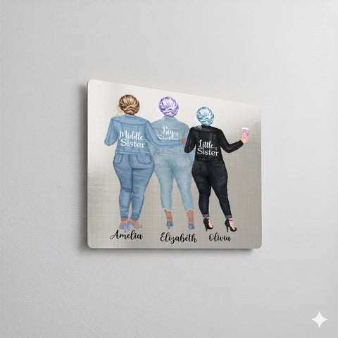 Brushed silver aluminium dye sublimation panel with satin metallic finish Brushed Silver