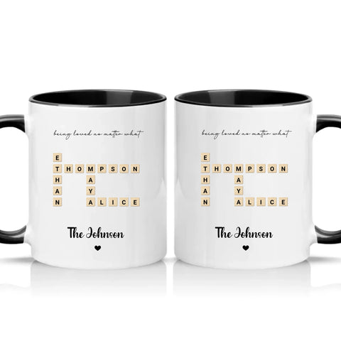 Two Tone 11oz Mug Black