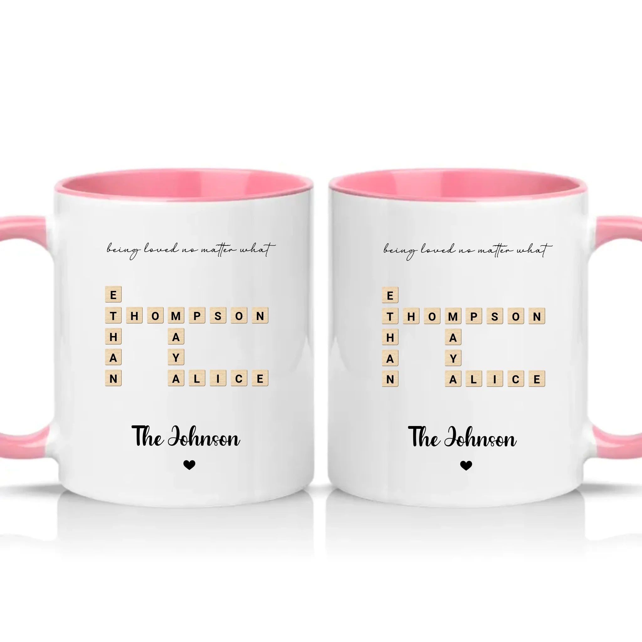 Two Tone 11oz Mug Pink