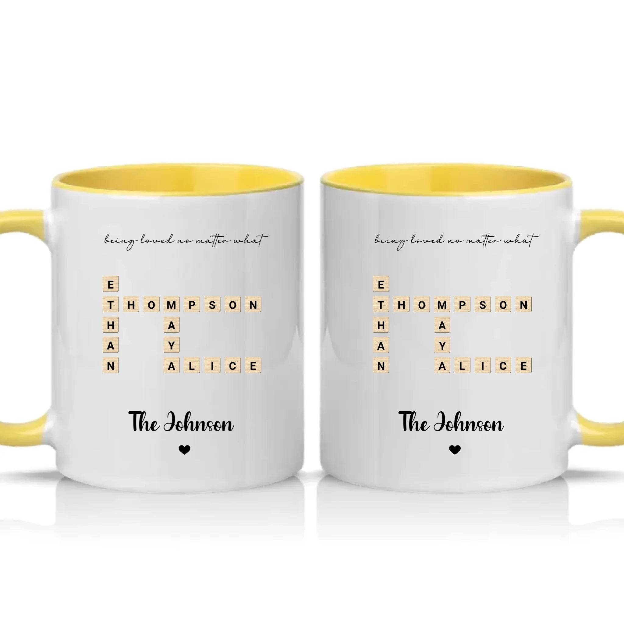 Two Tone 11oz Mug Yellow