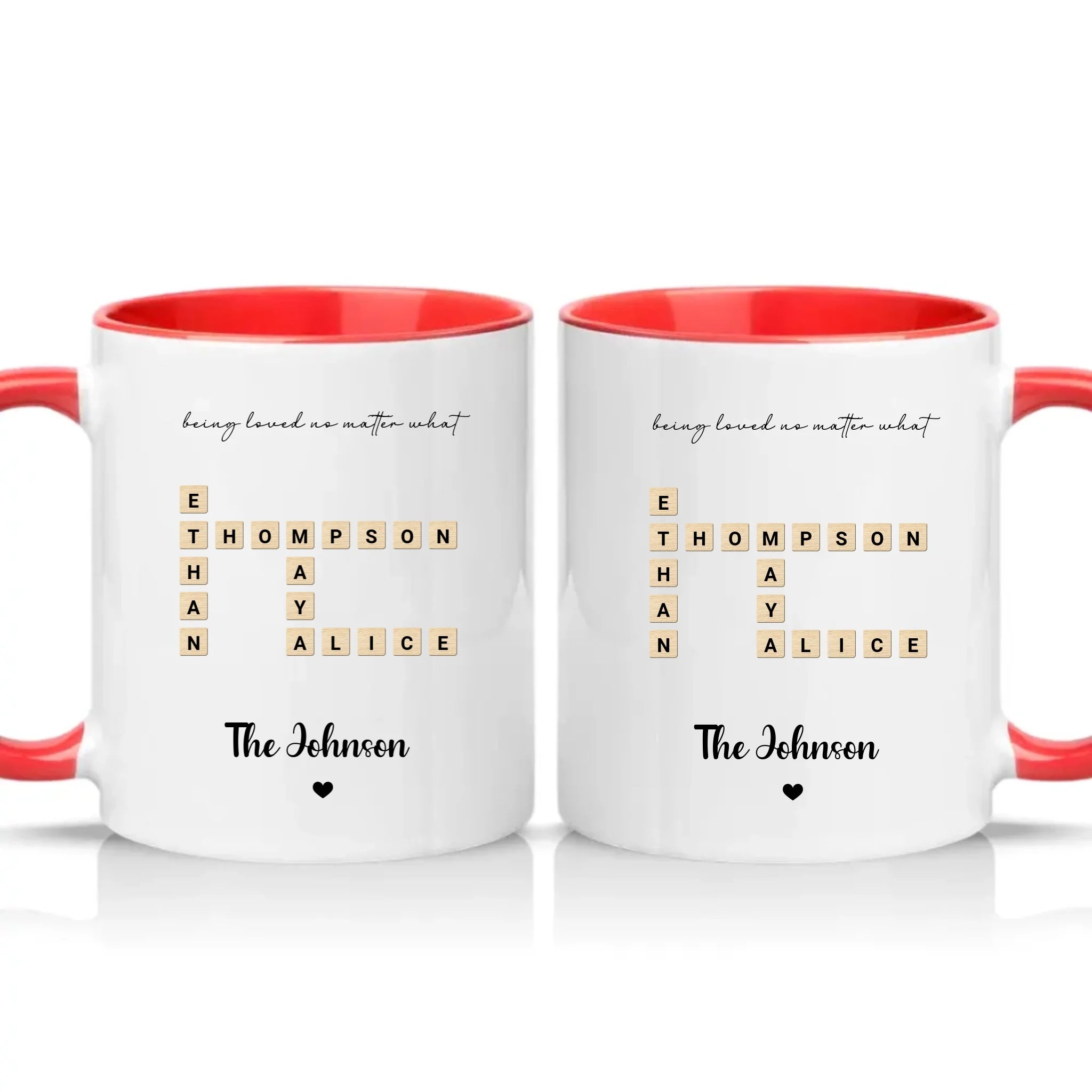 Two Tone 11oz Mug Red