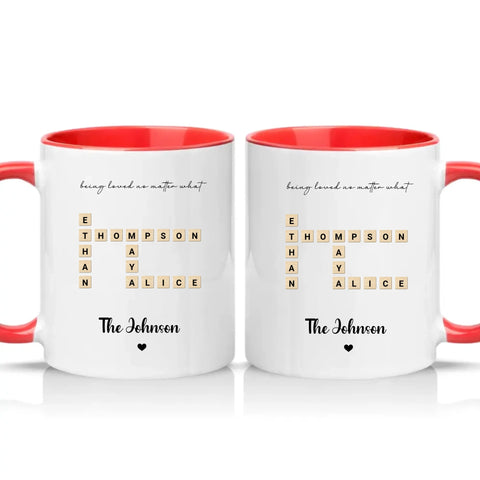 Two Tone 11oz Mug Red