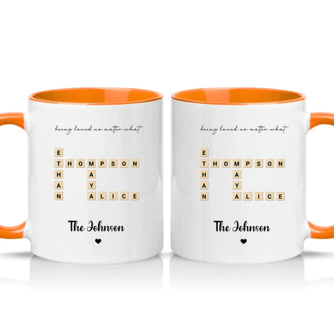 Two Tone 11oz Mug Orange