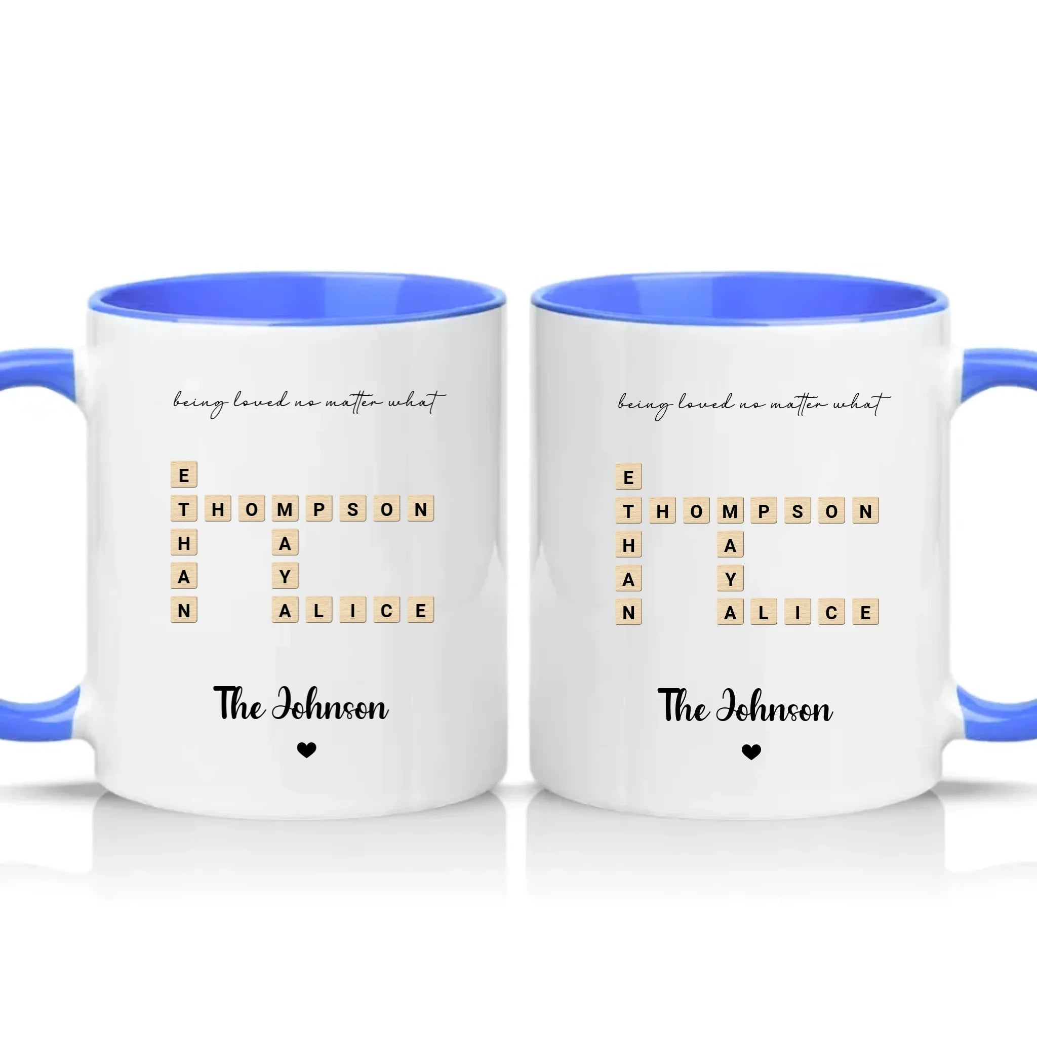 Two Tone 11oz Mug Medium Blue