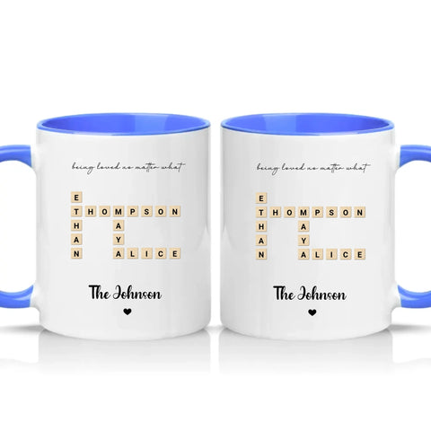 Two Tone 11oz Mug Medium Blue