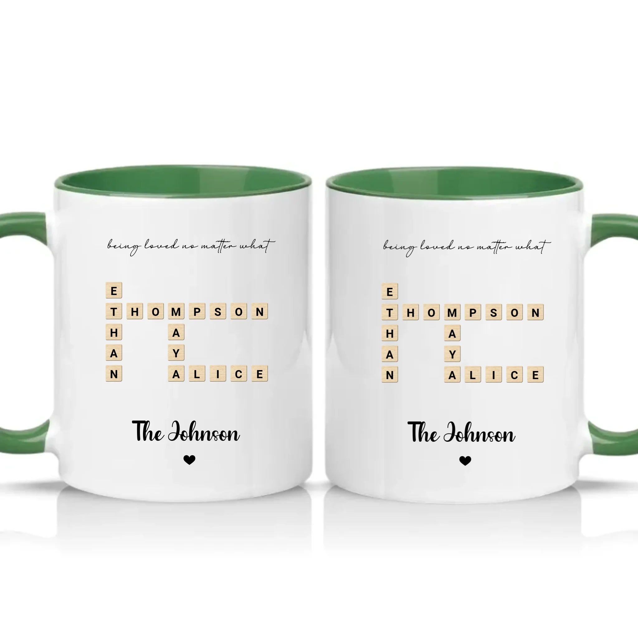 Two Tone 11oz Mug Racing Green