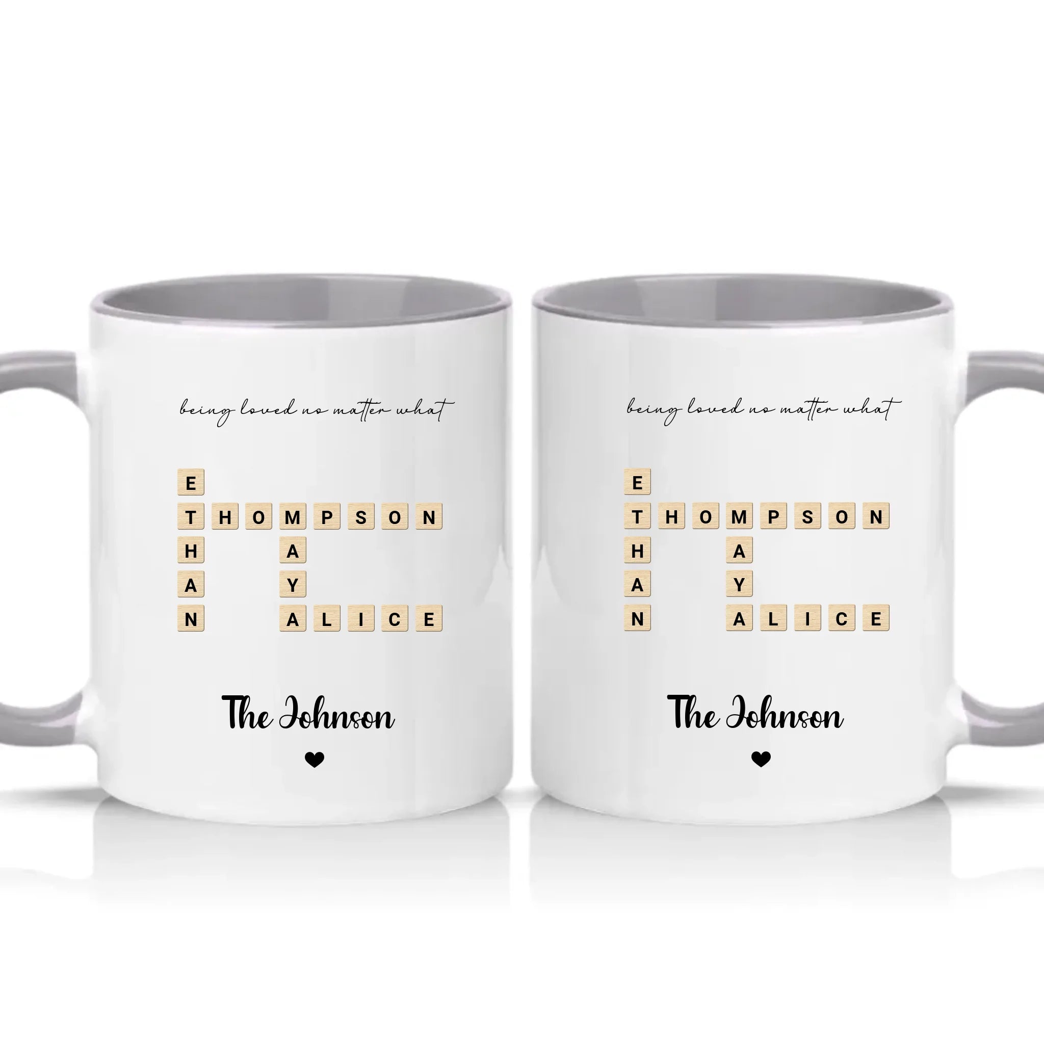 Two Tone 11oz Mug Grey