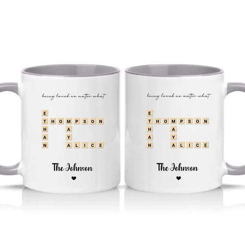 Two Tone 11oz Mug Grey