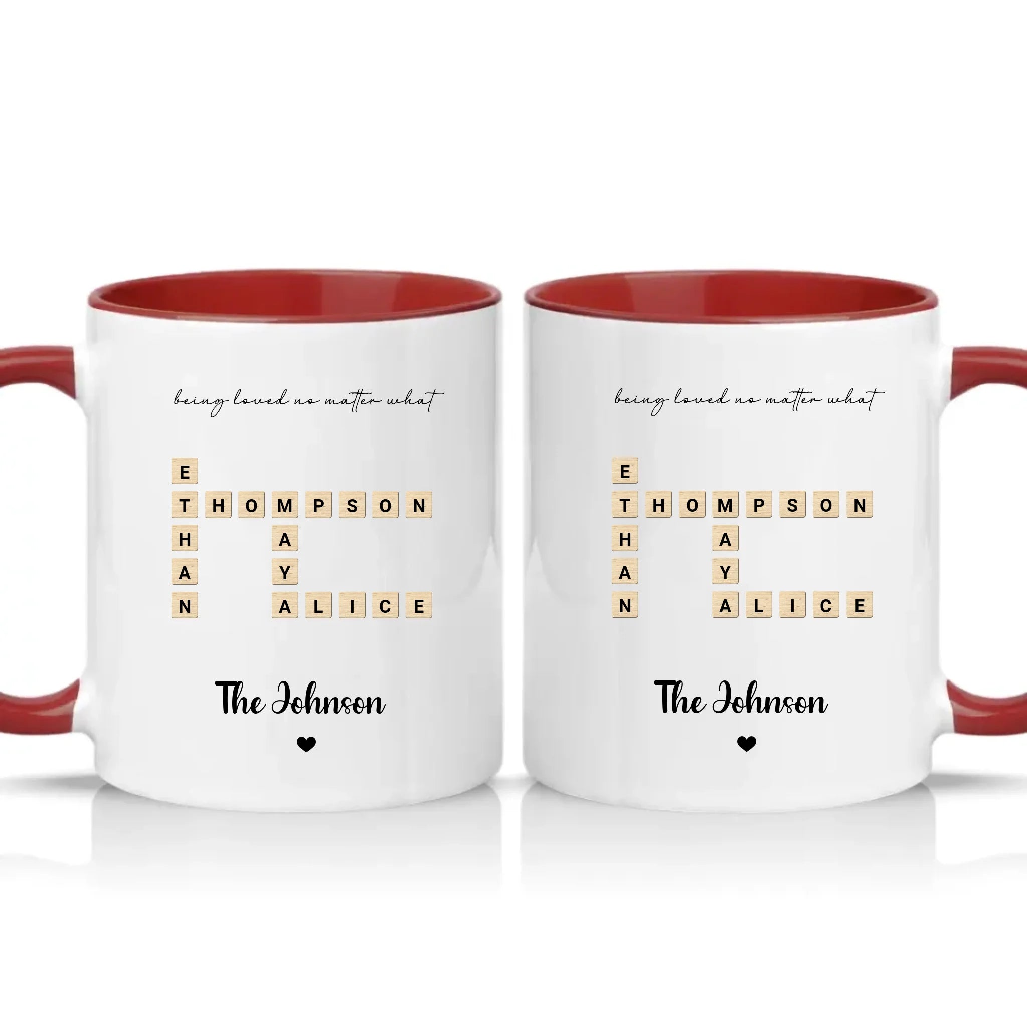 Two Tone 11oz Mug Burgundy