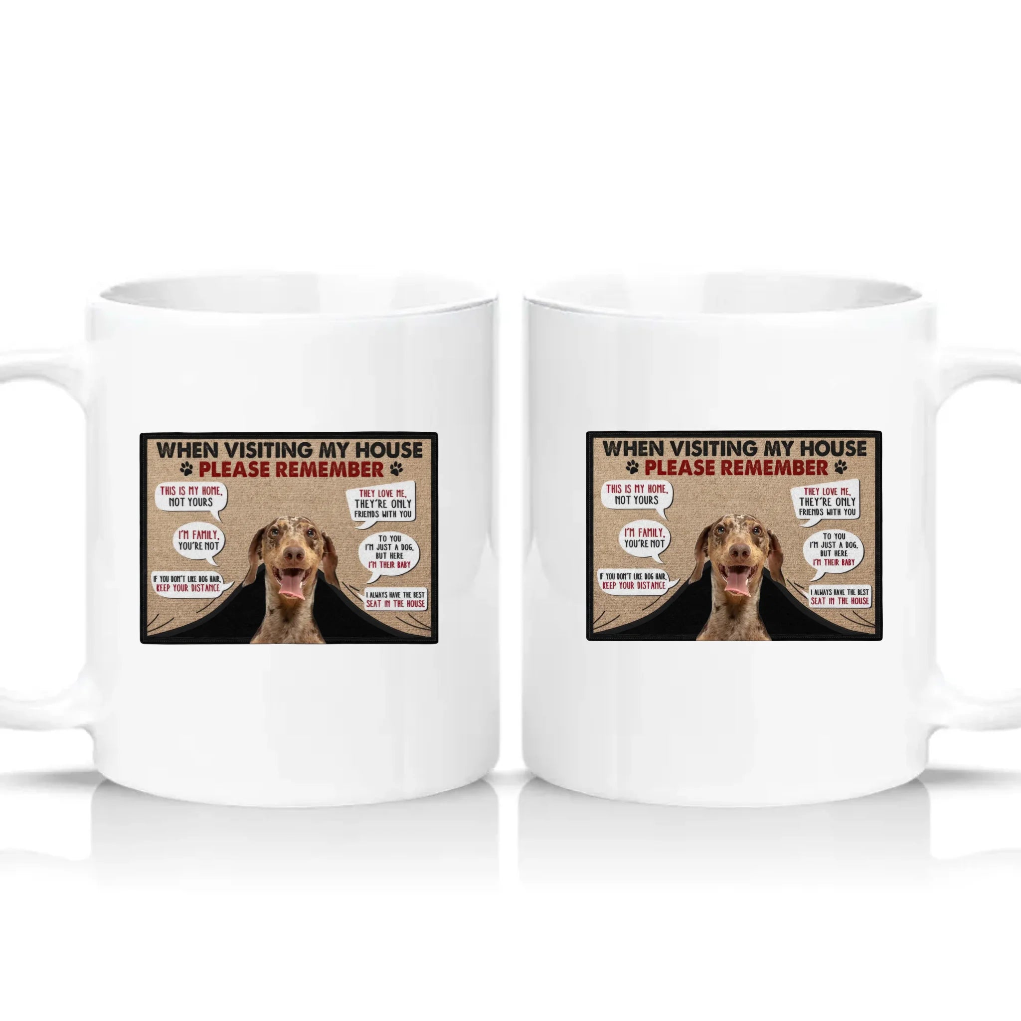 Two Tone 11oz Mug White