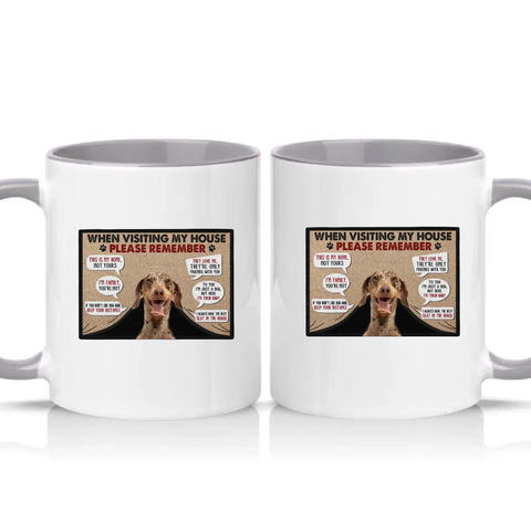 Two Tone 11oz Mug Grey