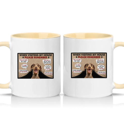 Two Tone 11oz Mug Cream