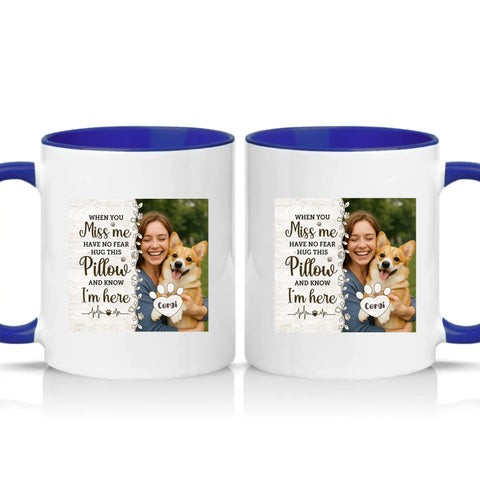 Two Tone 11oz Mug Dark Blue
