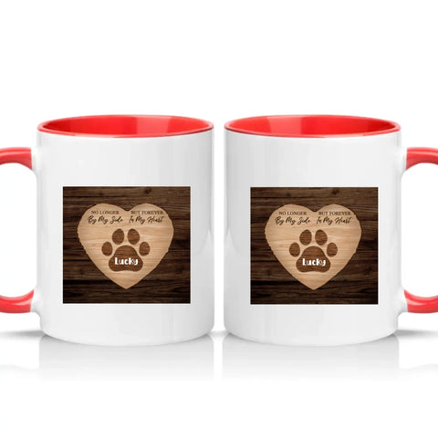 Two Tone 11oz Mug Red