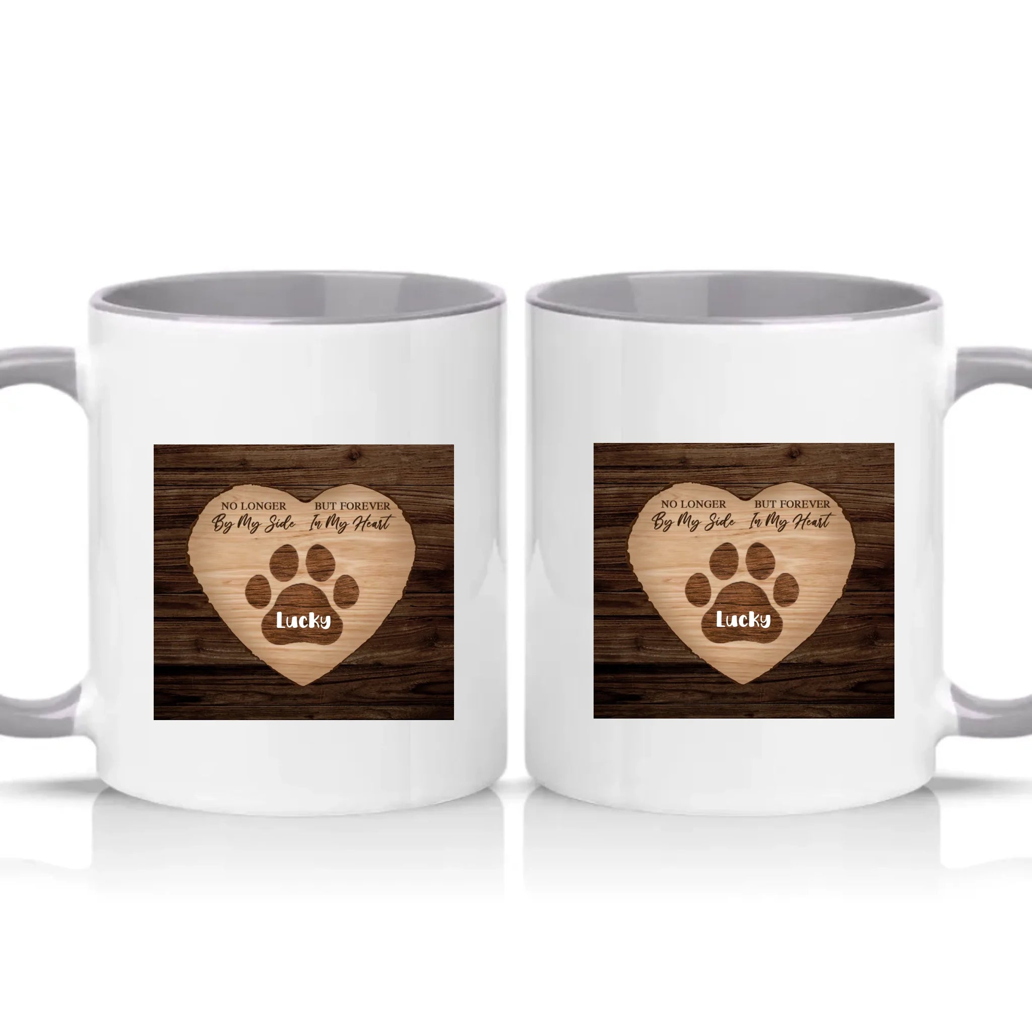 Two Tone 11oz Mug Grey