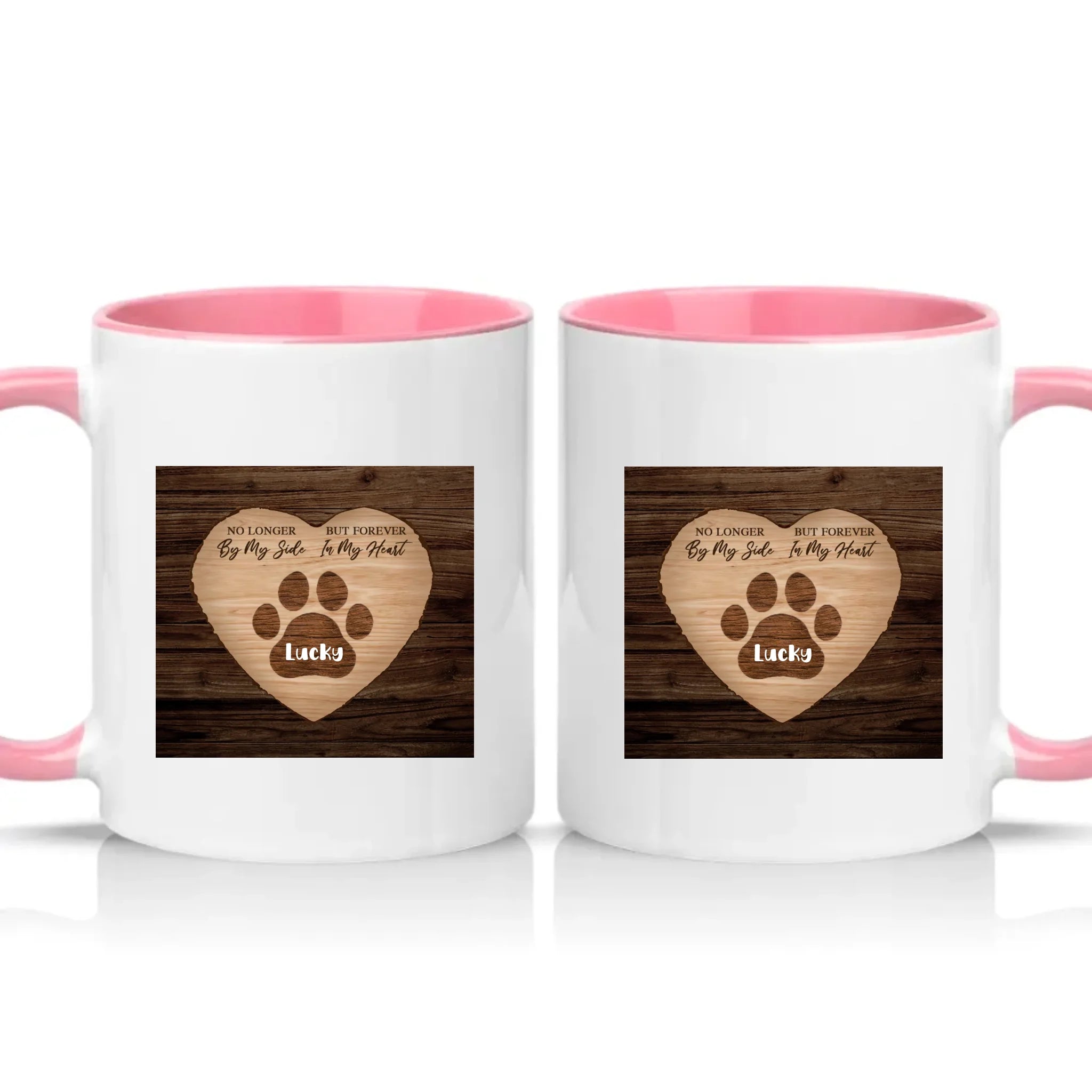 Two Tone 11oz Mug Pink