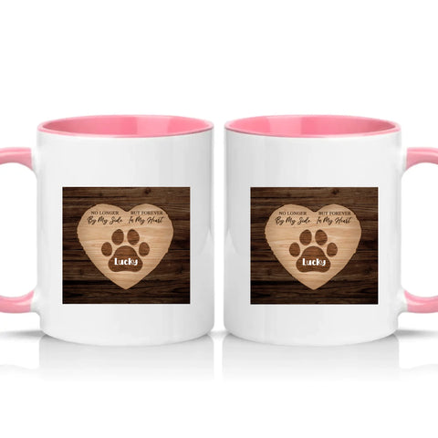 Two Tone 11oz Mug Pink