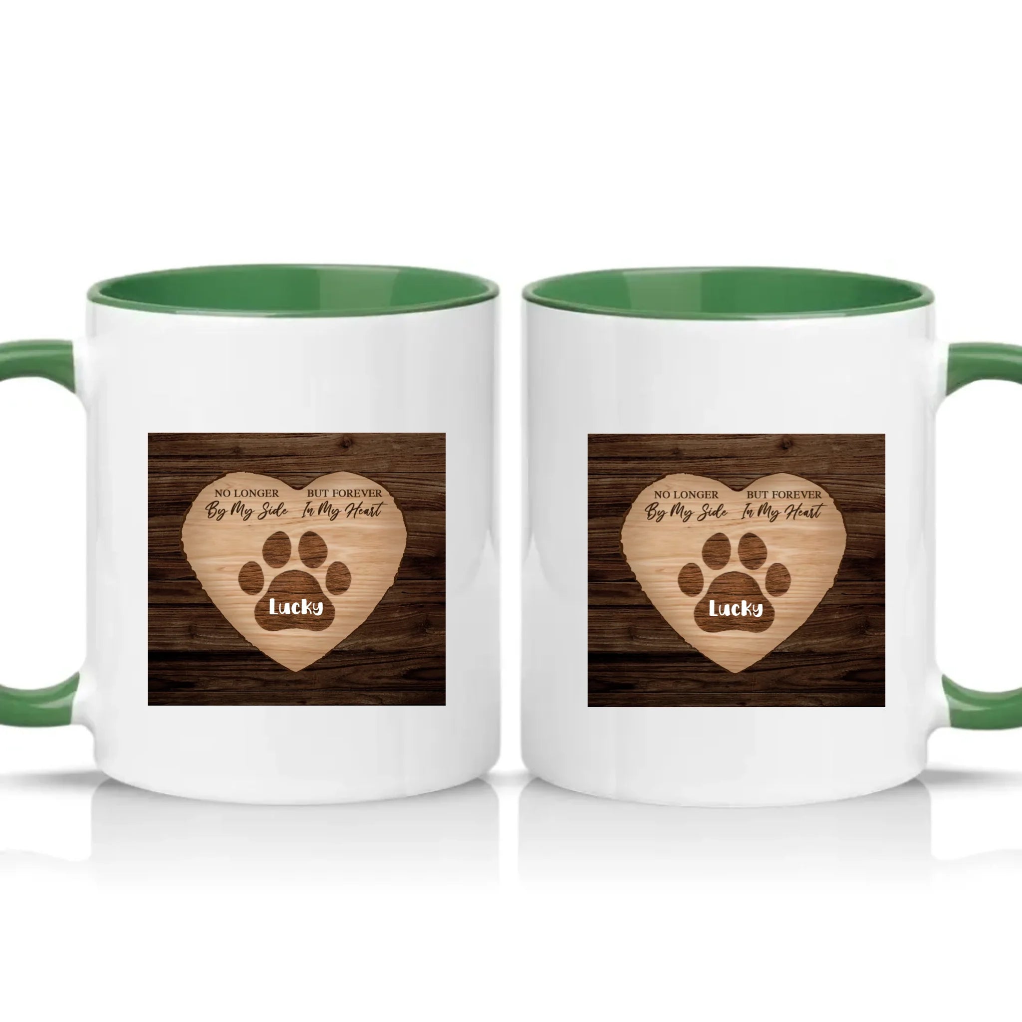 Two Tone 11oz Mug Racing Green