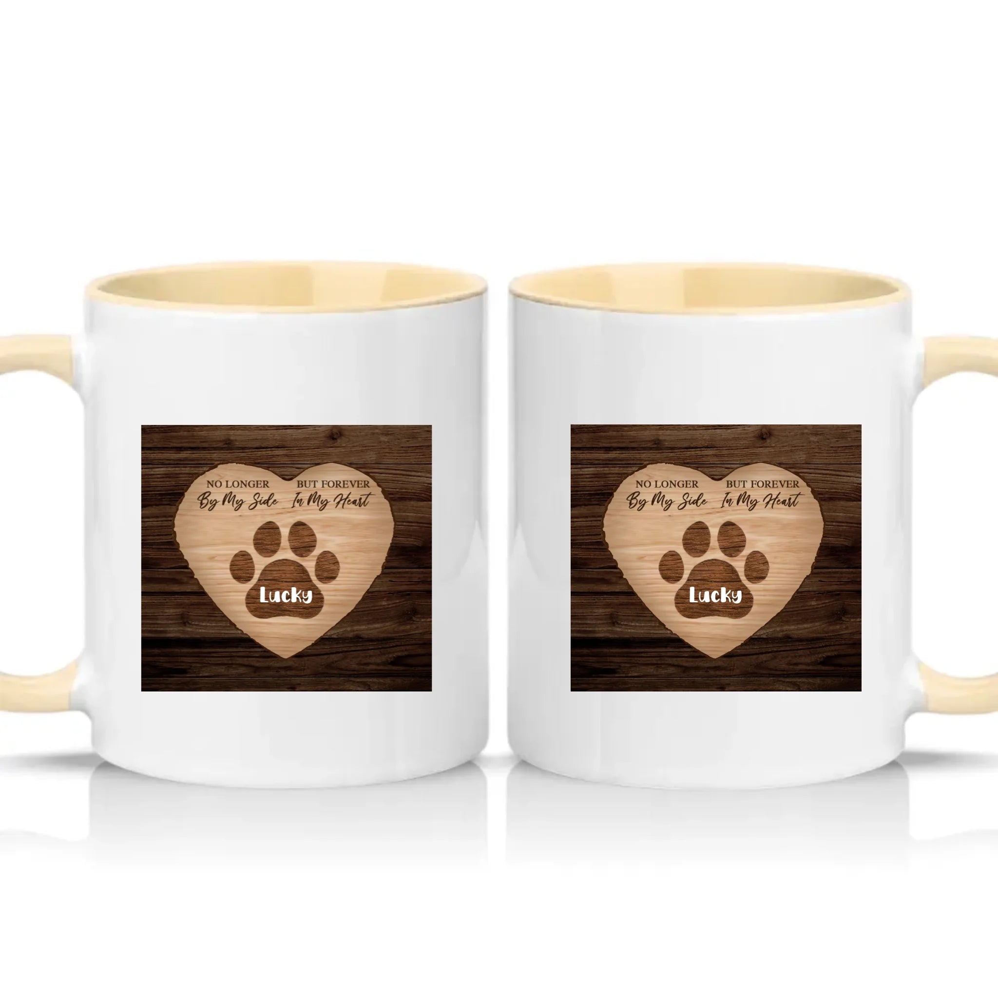 Two Tone 11oz Mug Cream