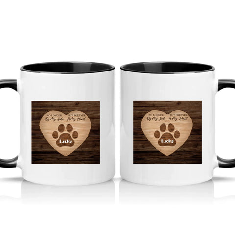 Personalised Pet Memorial Mug – Remembrance Gift – Black