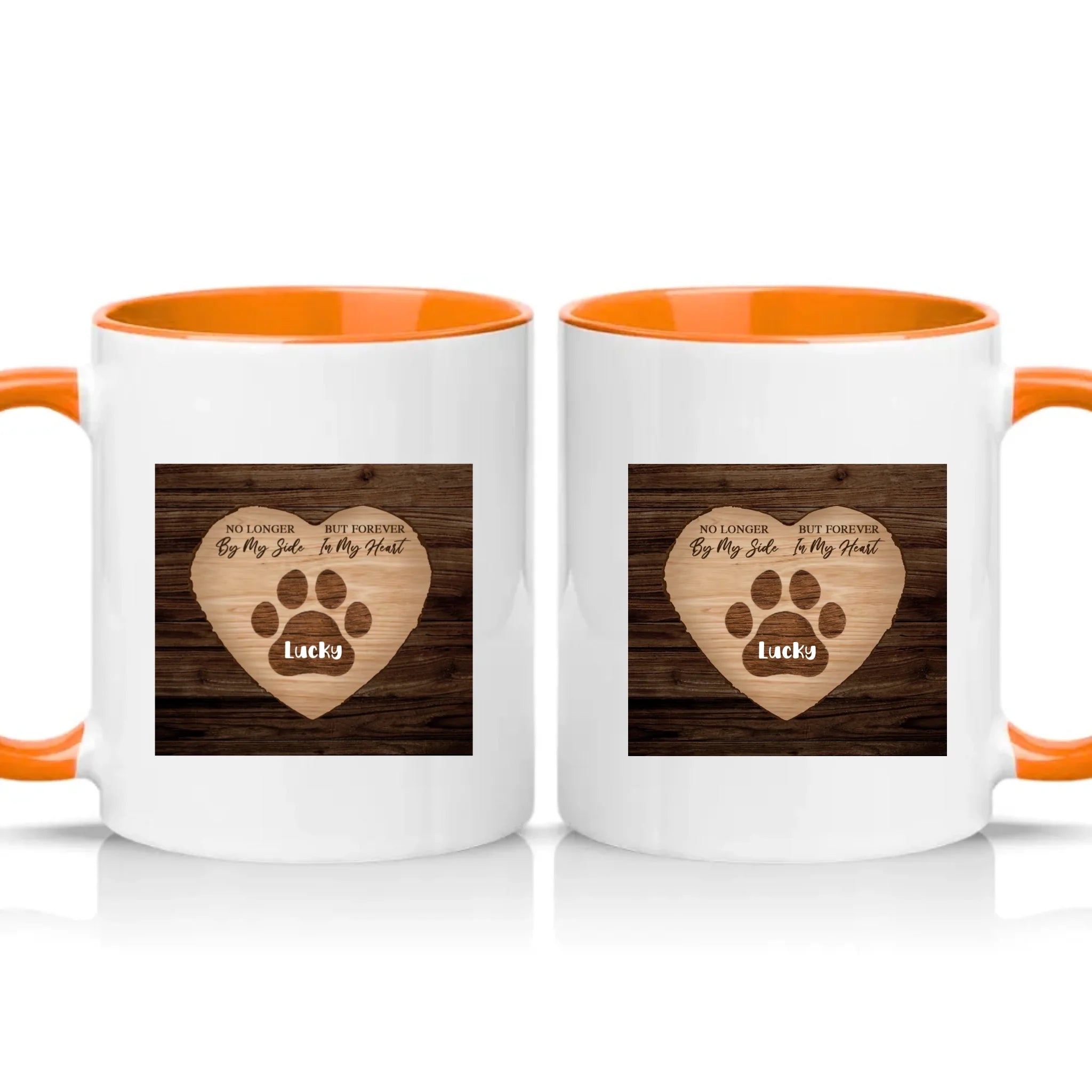 Two Tone 11oz Mug Orange
