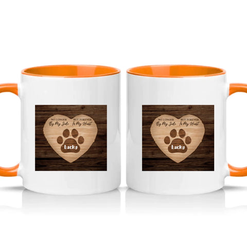 Two Tone 11oz Mug Orange