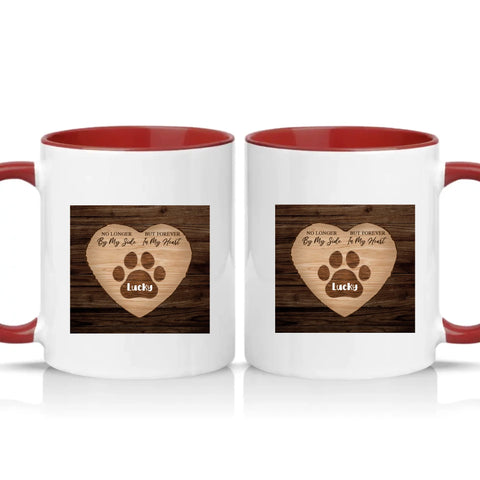Two Tone 11oz Mug Burgundy