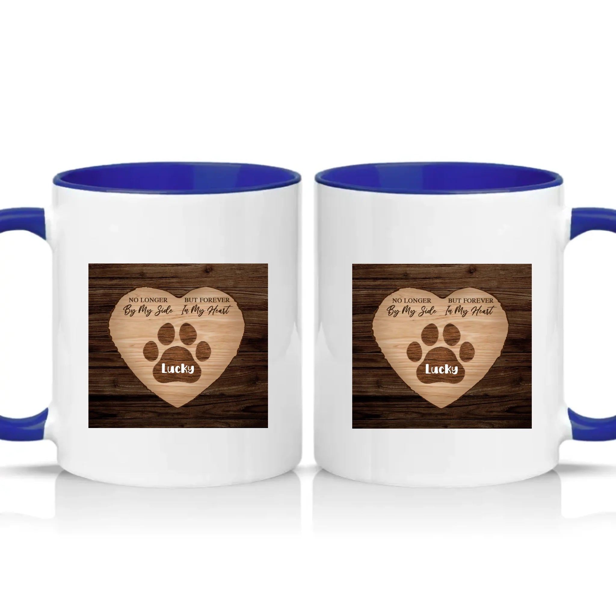 Two Tone 11oz Mug Dark Blue