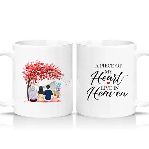 Two Tone 11oz Mug White