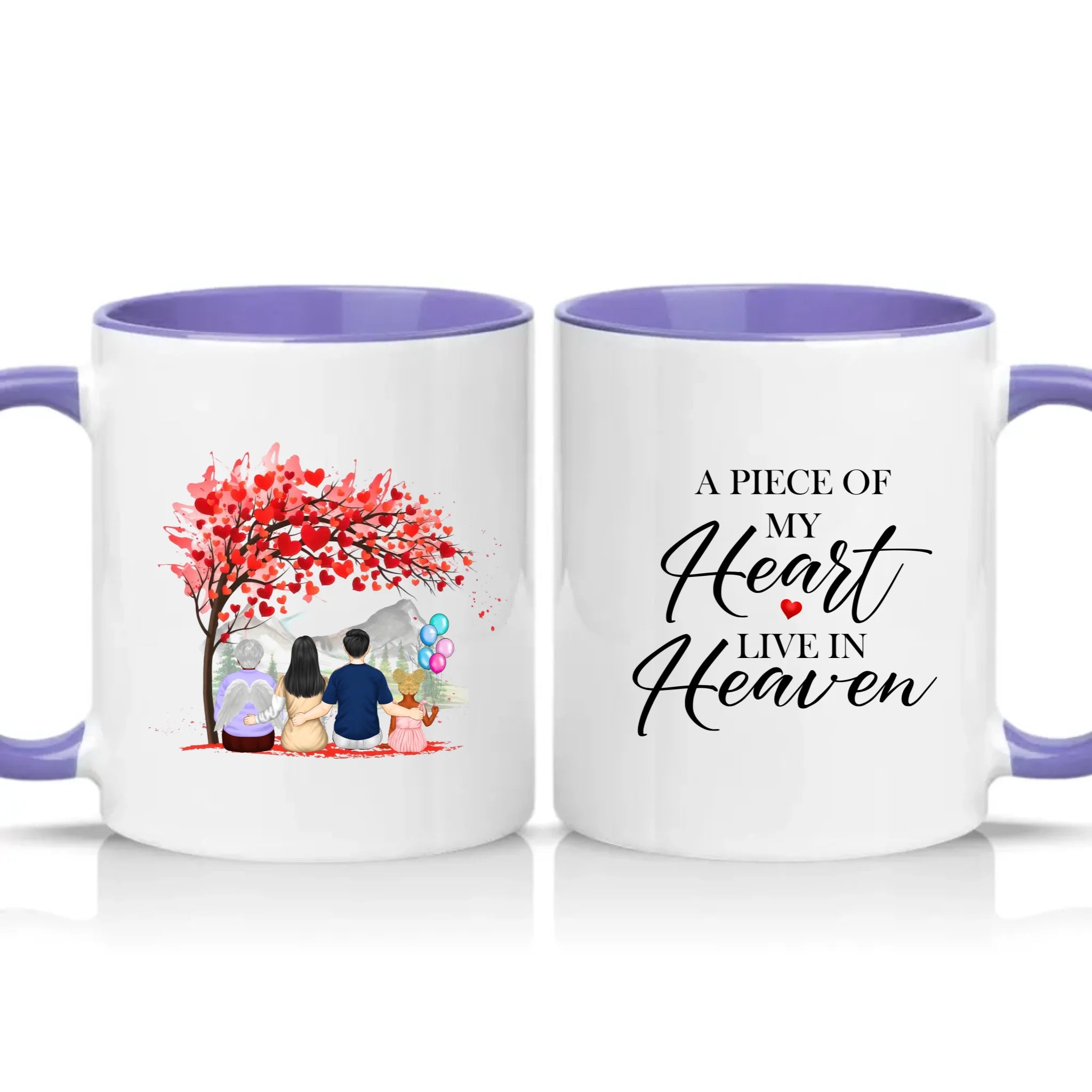Two Tone 11oz Mug Heather