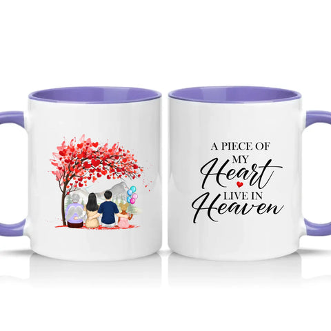 Two Tone 11oz Mug Heather