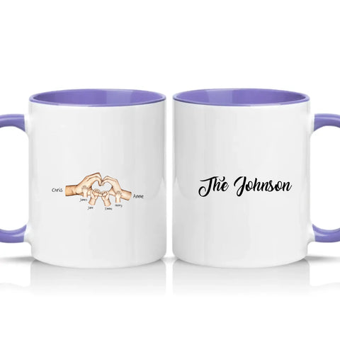 Two Tone 11oz Mug Heather