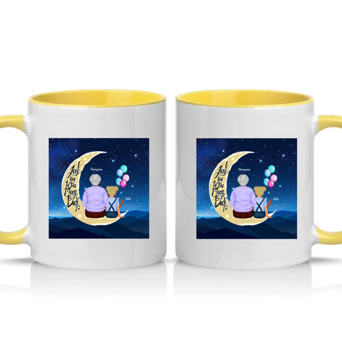 Two Tone 11oz Mug Yellow