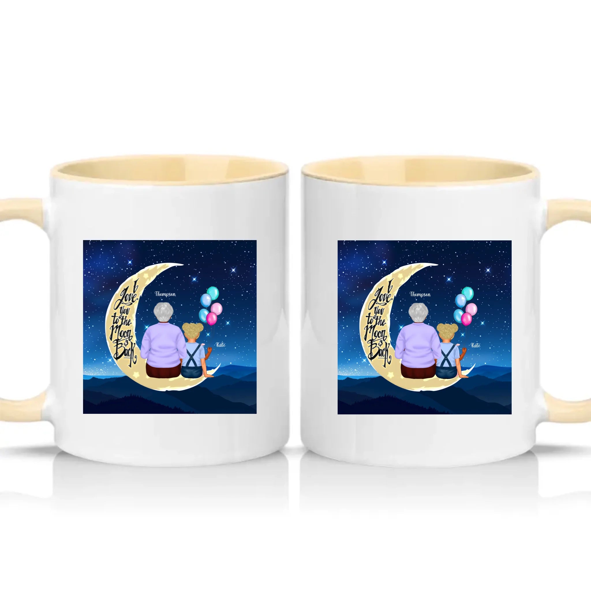 Two Tone 11oz Mug Cream