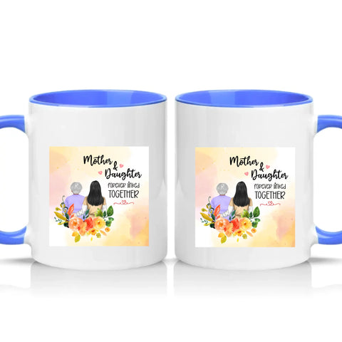 Two Tone 11oz Mug Medium Blue