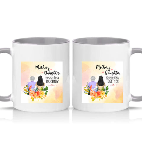 Two Tone 11oz Mug Grey