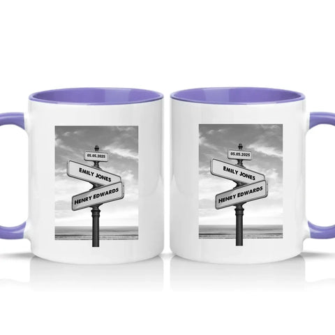Two Tone 11oz Mug Heather
