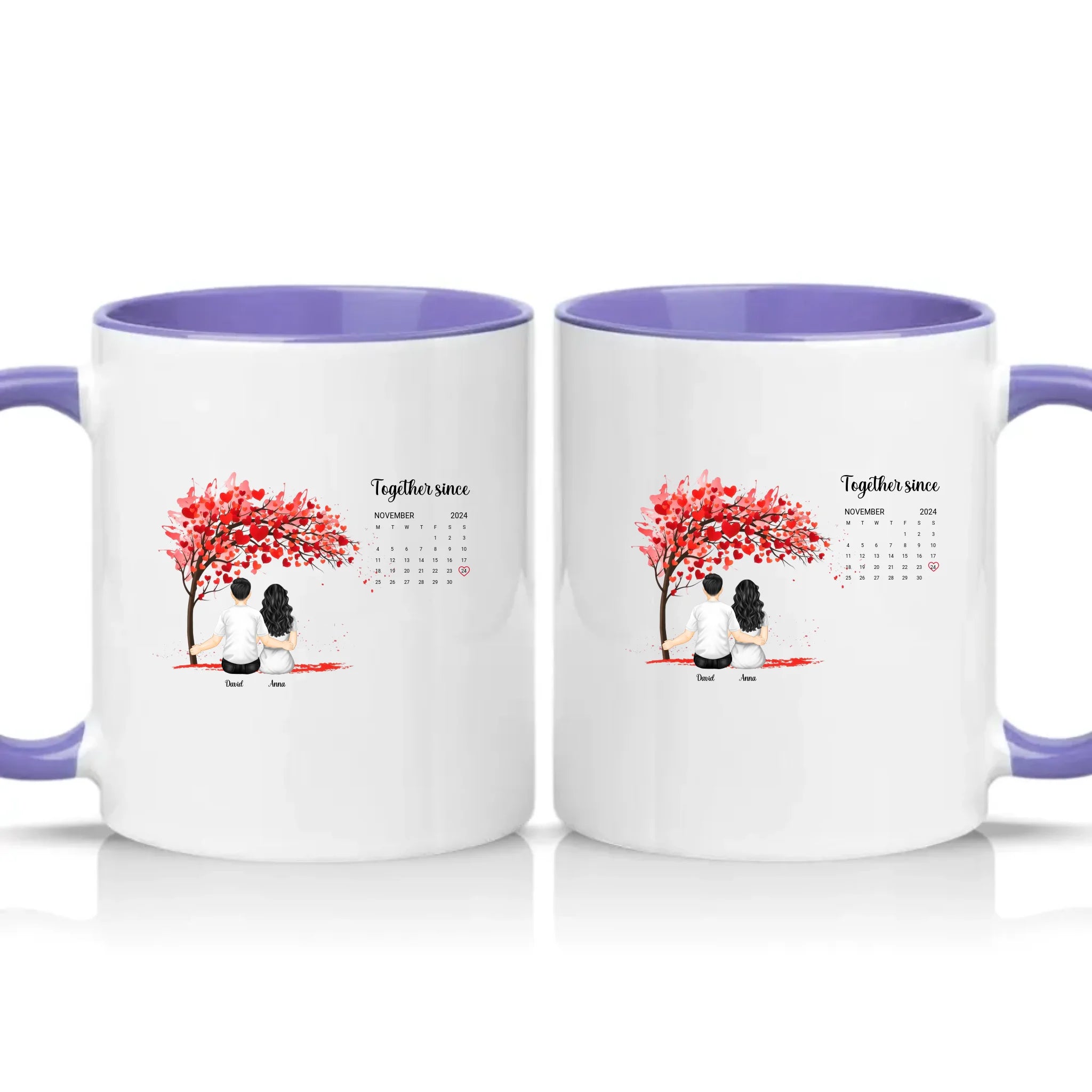 Two Tone 11oz Mug Heather