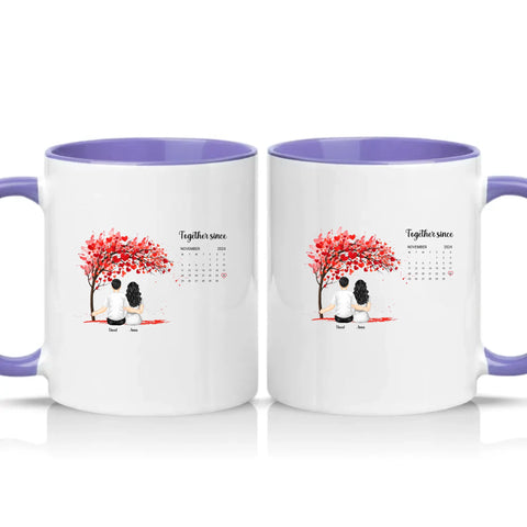 Two Tone 11oz Mug Heather