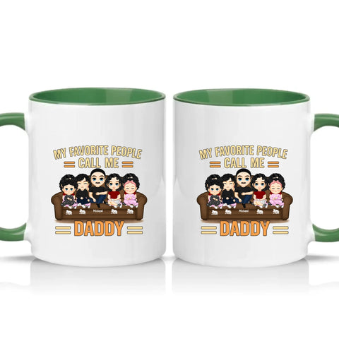 Two Tone 11oz Mug Racing Green