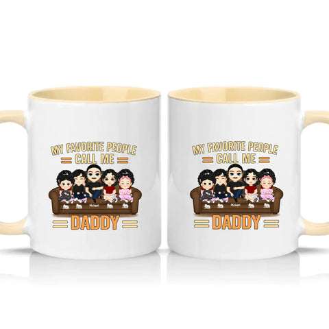 Two Tone 11oz Mug Cream