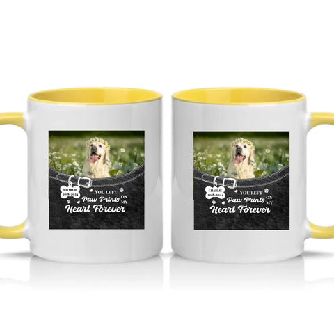 Two Tone 11oz Mug Yellow