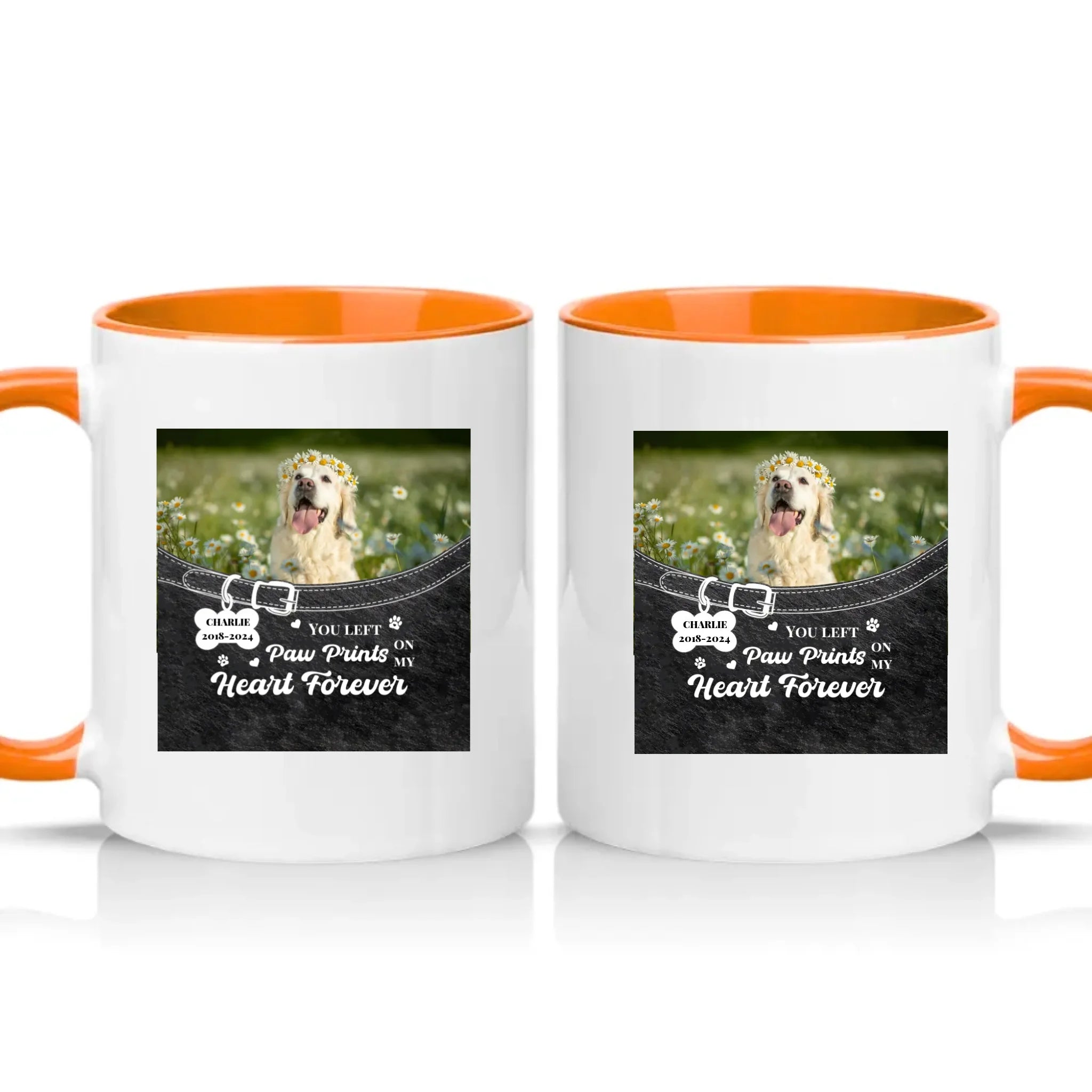 Two Tone 11oz Mug Orange