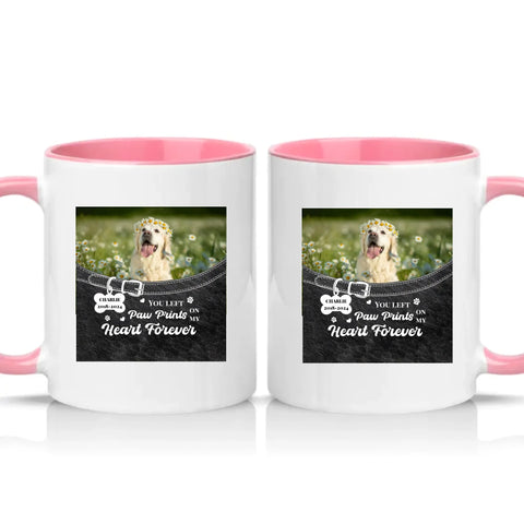 Two Tone 11oz Mug Pink