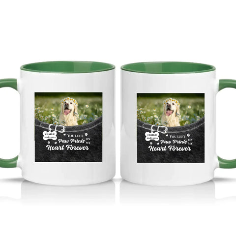 Two Tone 11oz Mug Racing Green
